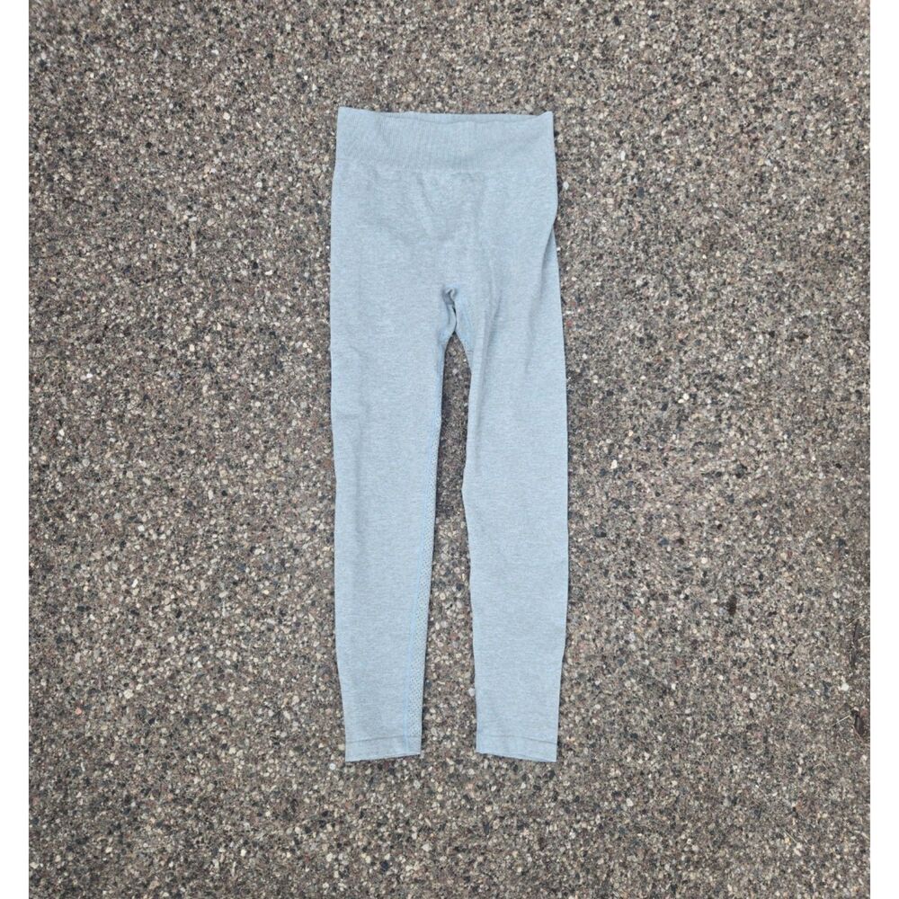 Women's Athletic Highrise Flattering Full Length Yoga Leggings Small